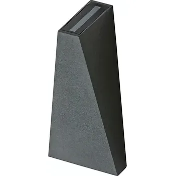 Nástěnné svítidlo LED vnější nástěnné osvětlení Zita Xl tmavě šedá