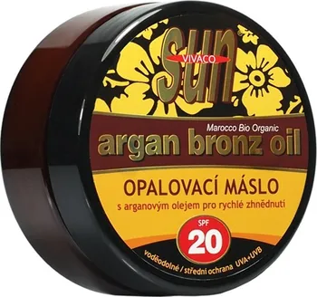 Přípravek na opalování Vivaco Sun Bronz OF20 opalovací máslo 200 ml