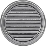 Mřížka větrací kruhová se síťovinou NVM, Ø 125 mm, nerez 0705