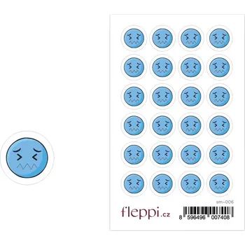 samolepka Fleppi Samolepky Smajlík - nemoc
