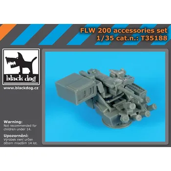 Plastikový model Blackdog 1/35 FLW 200 accessories set