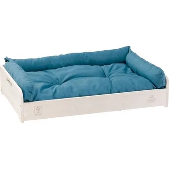 Pelíšek pro psa Ferplast Hall Lettino dřevěný pelech vel. M + Doprava zdarma