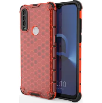 Příslušenství pro tablet VSECHNONAMOBIL 31903 HONEYCOMB Ochranný kryt Alcatel 1S 2020 / 3L 2020 červený