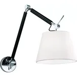 Designové nástěnné svítidlo Zyta S černá/stříbrná