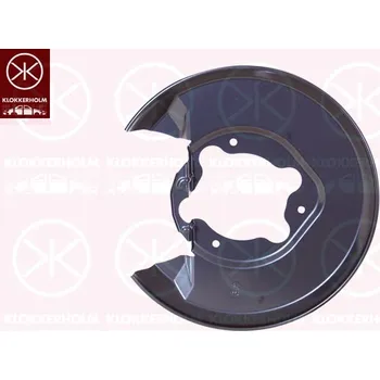 Brzdový kotouč Ochranný plech proti rozstřikování, brzdový kotouč KLOKKERHOLM 2926877