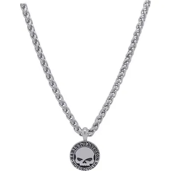 Náhrdelník Pánský náhrdelník Skull HSN0042