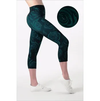 Dámské legíny LELOSI Legíny Capri Ilmenite MALÁ