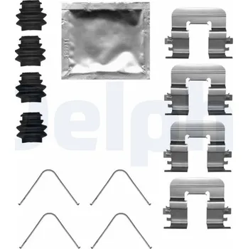 Auto-moto Sada příslušenství, obložení kotoučové brzdy DELPHI LX0684