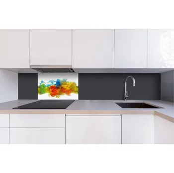 Obklad DIMEX | Dibond za kuchyňskou linku DBW-06040-286 | 60 x 40 cm | Barevný inkoust ve vodě + Dibond deska za kuchyňskou linku DIMEX v rozměru 60 x 40 cm, motiv Barevný inkoust ve vodě