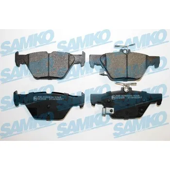 Brzdová destička Sada brzdových destiček, kotoučová brzda SAMKO 5SP2097