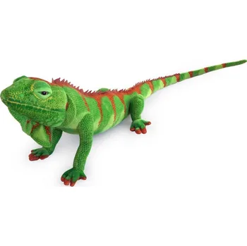 plyšák Plyšový leguán zelený