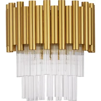 Nástěnné svítidlo Luxusní nástěnné svítidlo Magnolia zlaté