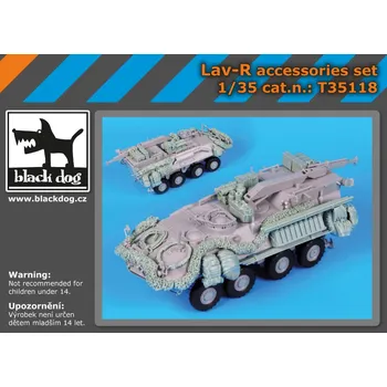 Plastikový model Blackdog 1/35 LAV-R accessories set (TRUMP)