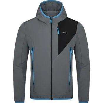 Pánská bunda LOAP URAL M Šedá, Černá, Světle modrá