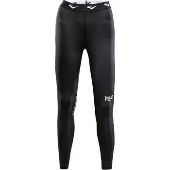 Dámské legíny Sportovní legíny Everlast LEONARD M Černá, Bílá