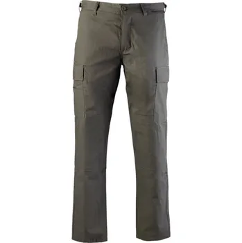 Pánské kalhoty TEESAR Kalhoty US BDU polní rip-stop ZELENÉ L ZELENÁ - OLIV