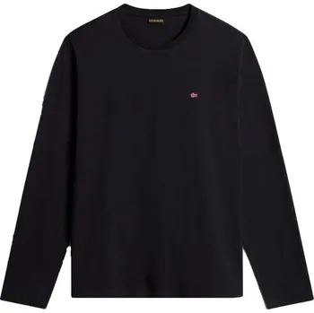 Pánské tričko Pánské tričko s dlouhým rukávem Napapijri SALIS LS 1 L Černá