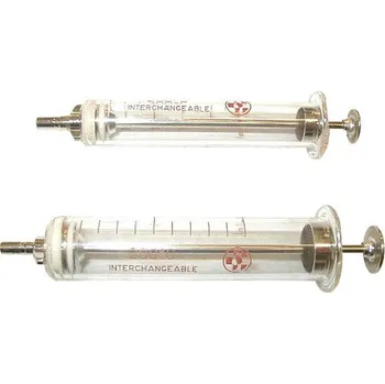 Injekční stříkačka Stříkačka injekční sklo