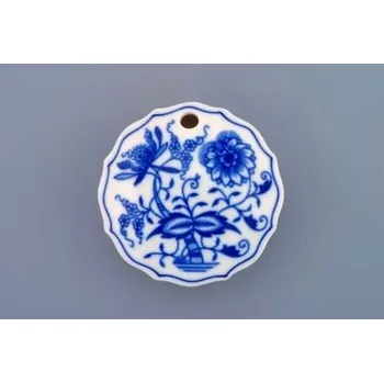 Váza Český porcelán, a.s., Dubí Dóza na sladidlo kulatá 7 cm, cibulák, Český porcelán