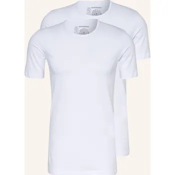 Pánské tričko Schiesser Trička 95/5, 2 Kusy V Balení, bílá