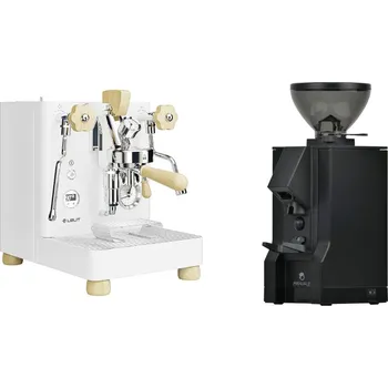 Kávovar Lelit Bianca PL162T V3, white + Eureka Mignon Manuale, BL black