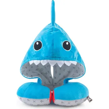 Cestovní polštářek BENBAT Polštářek cestovní s kapucí, žralok 4r+
