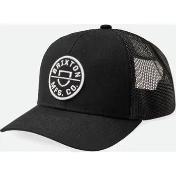 Kšiltovka BRIXTON kšiltovka - Crest X Mp Mesh Cap Black Black (BKBLK) velikost: OS