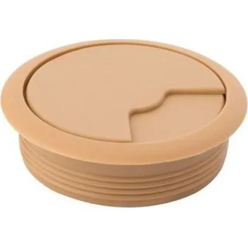 TS Průchodka na kabel plast 60 mm,dub