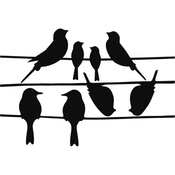 Samolepící dekorace Samolepka proti ptactvu na okno 33x23 cm – Esschert Design ID_1619922