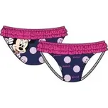 Dívčí plavky kalhotkové Minnie ET1734/1 modrá / růžová