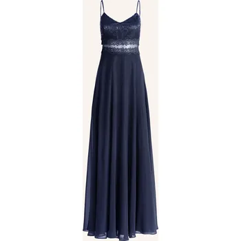 Dámské šaty Vm Vera Mont Dámské Večerní Šaty S Krajkou A Flitry, tmavě...