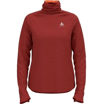 Dámská mikina Dámská funkční mikina Odlo RUN EASY WARM S Červená