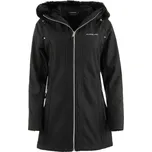 Dámský kabát ALPINE PRO ZOMARA XS Černá, Bílá