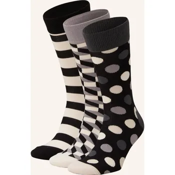 Oblečení a móda Happy Socks Ponožky Classic Black & White V Dárkové Krabičce,...