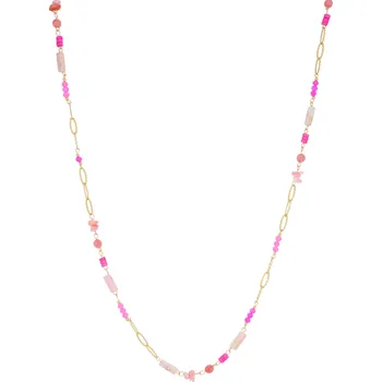 Náhrdelník Sylv Náhrdelník LOLA Pink Gold