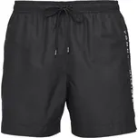 Pánské plavky Tommy Hilfiger MEDIUM DRAWSTRING S Černá, Bílá