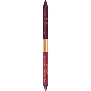 Přípravek na oči Charlotte Tilbury Double Ended Liner - Mesmerising Maroon,...