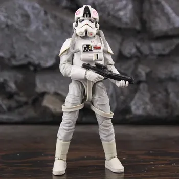 Figurka Star Wars akční figurky 6" set Luke, Rey, Leia - AT Trooper