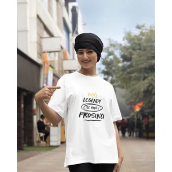 Nášivka Nažehlovací nápis - Legendy se rodí v prosinci