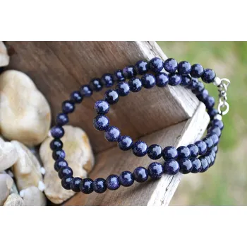 Náhrdelník Himalife Energetický náhrdelník avanturín modrý