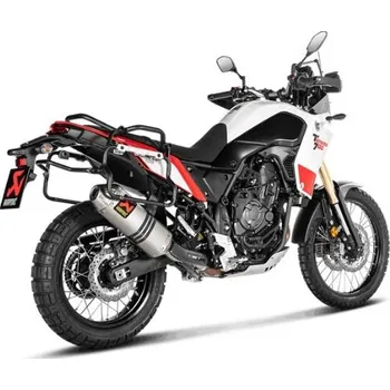 Motodíl Výfuk Akrapovič Slip-On Line (Titan) na Yamaha Ténéré 700 (19-20)
