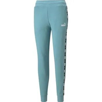 Dámské oblečení Dámské tepláky Puma POWER TAPE PANTS XL Tyrkysová, Bílá, Černá