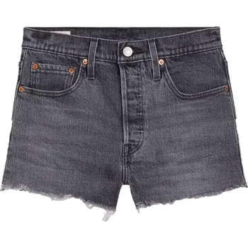 Dámské kraťasy Dámské džínové šortky Levi's&reg; 501 ORIGINAL SHORT MESA CABO RISE SHORT 28 Tmavě šedá
