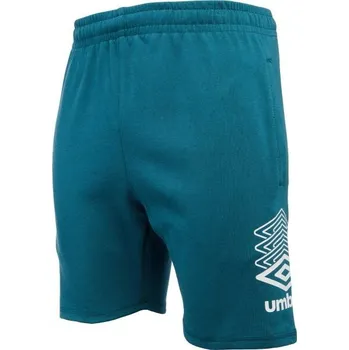 Pánské kraťasy Pánské šortky Umbro TERRACE SHORT XL Tmavě zelená, Bílá