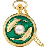 ALTRO Kapesní hodinky na řetízku KOI kapři GTP-4634 Skladem v ČR