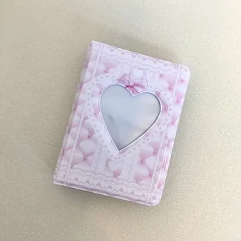 Fotoalbum Album s černou krajkou a růžovým motivem | kapesní fotoalbum - 7