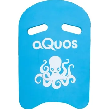 Plavecká deska AQUOS SWIM BOARD UNI Modrá, Bílá