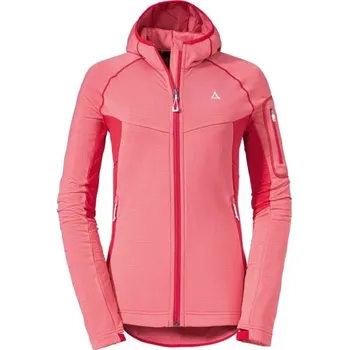 Dámská mikina Dámská fleece mikina s kapucí Schöffel HYDALEN W 36 Růžová