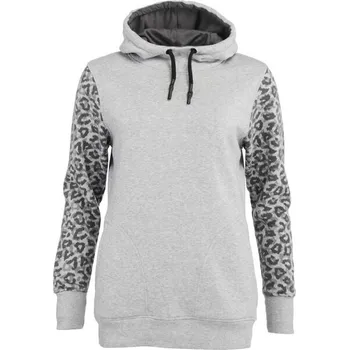 Dámské oblečení Dámská mikina Willard ZOLAYA S Šedá, Černá, Tmavě šedá