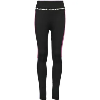 Dívčí legíny Sportovní dívčí legíny Lotto ZIZI 164/170 Černá, Růžová, Bílá